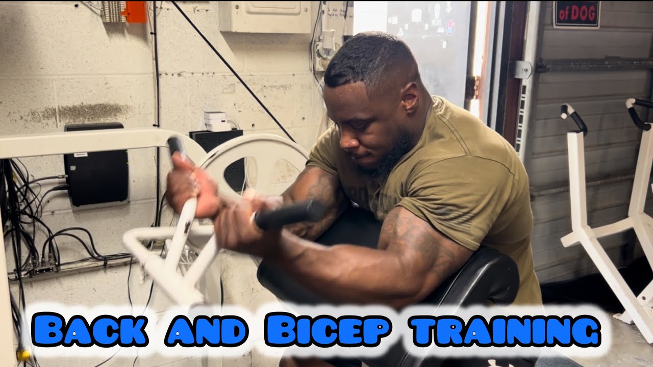 Day 1 of 30 Day Cut | Back Training