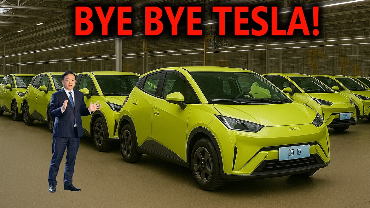 Генеральный директор BYD представил электромобиль стоимостью 7999 долларов, который, как ожидаетс...