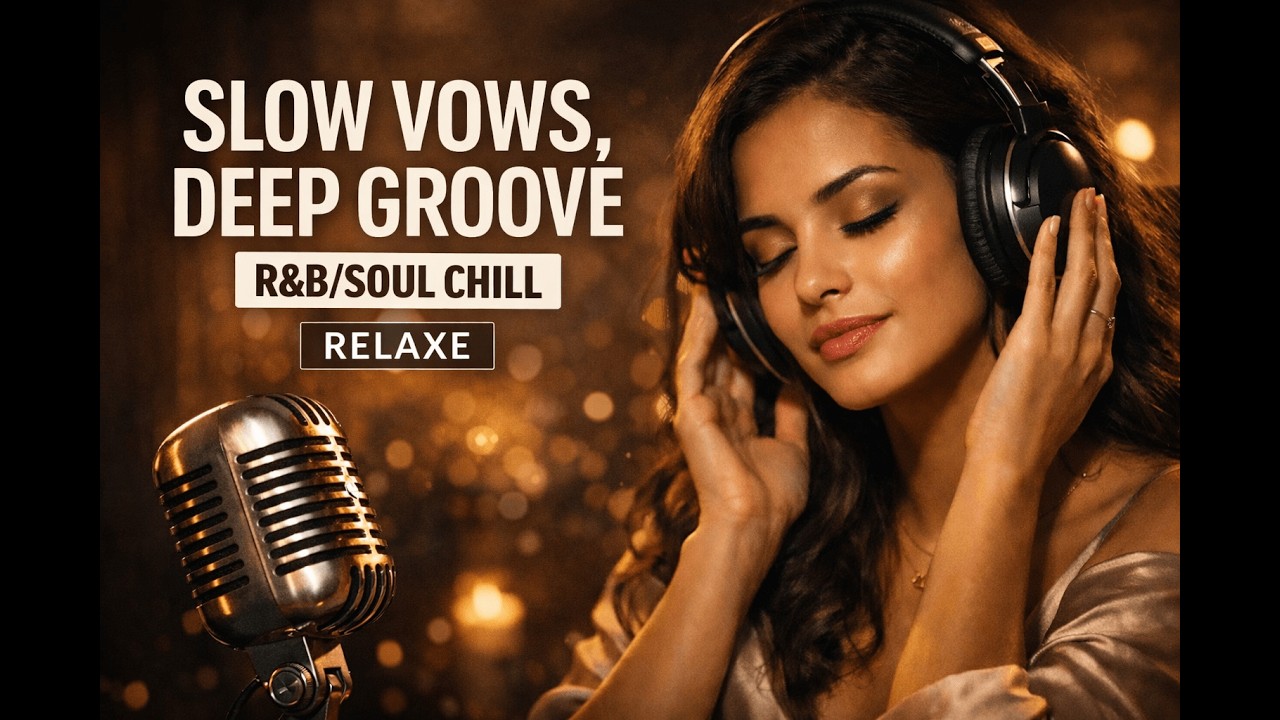 Velvet Late-Night 【R&B Soul】Jazz (Sleep & Romance)  Stay In Tonight | deep grooves, and velvet calm.