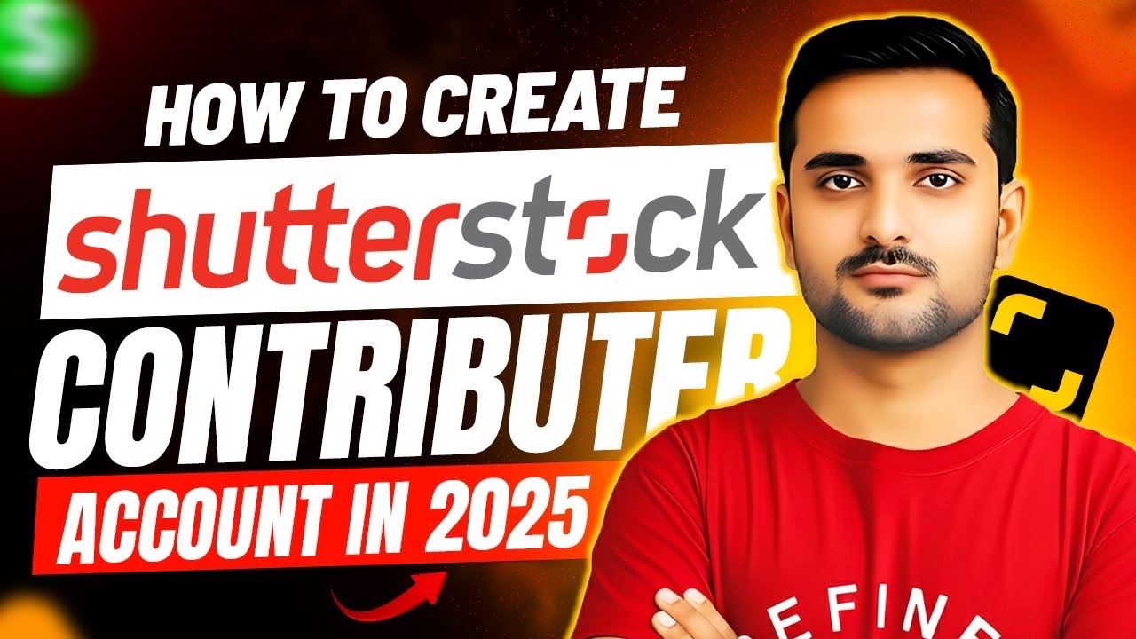 How To Create Shutter Stock Contributor Account in 2025 - Complete Guide with Payment Setup