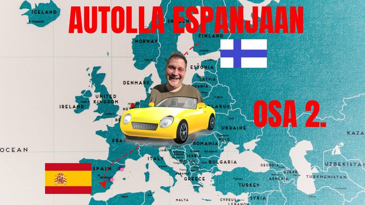 Suuri roadtrip jatkuu! Osa 2. (Autolla Espanjaan)