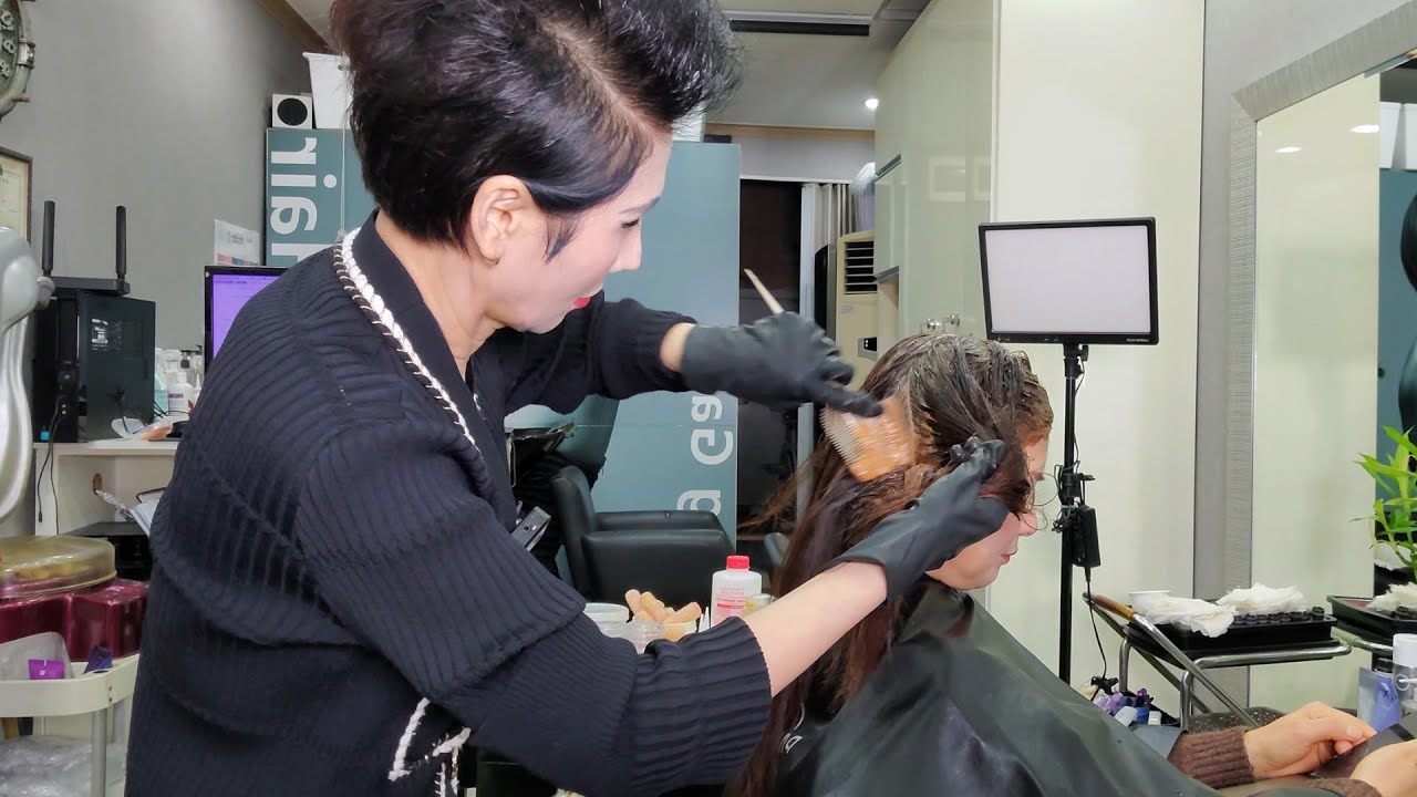 Hair Salon ASMR – Calm, Clean, Focused Hair Work