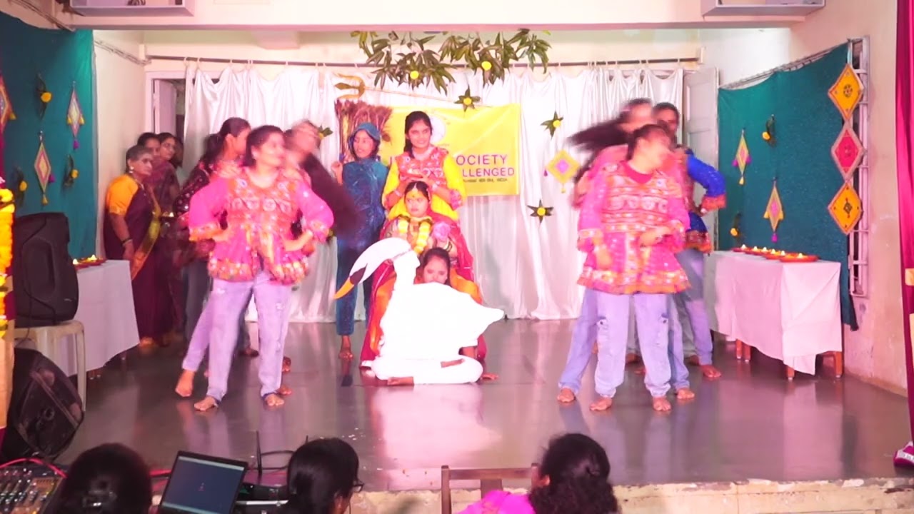V.D. Indian Society for Mentally Challenged Annual Day 2024 (Navratri Program)