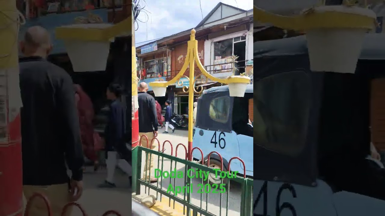Doda City Tour April 2025 #doda #dodacity #chenabvalley #DodaJammuAndKashmir#jammu