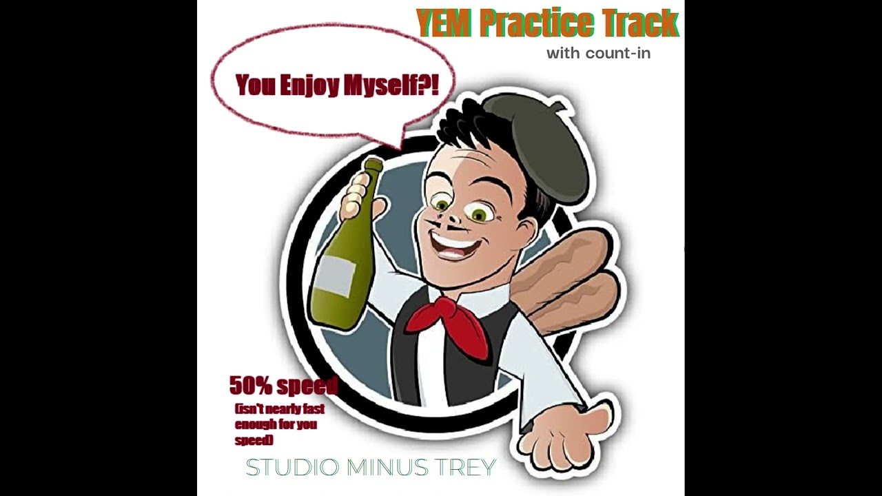 Phish studio You Enjoy Myself backing track at 50% speed with Treys guitar removed