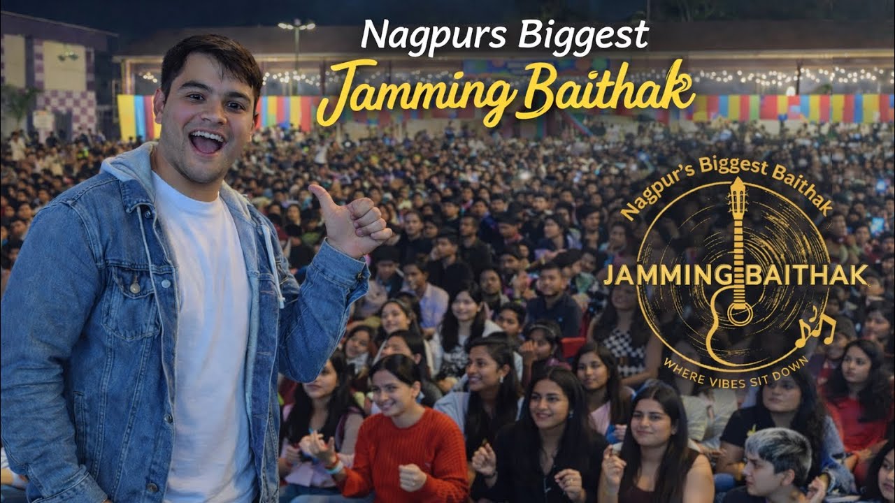 Nagpurs Biggest Jamming Baithak 🥰 | Live Music Jamming Highlights 