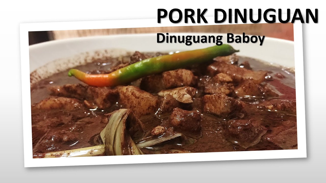 HOW TO COOK Dinuguan na Baboy | Pork Dinuguan Original Recipe | DAN LEVI