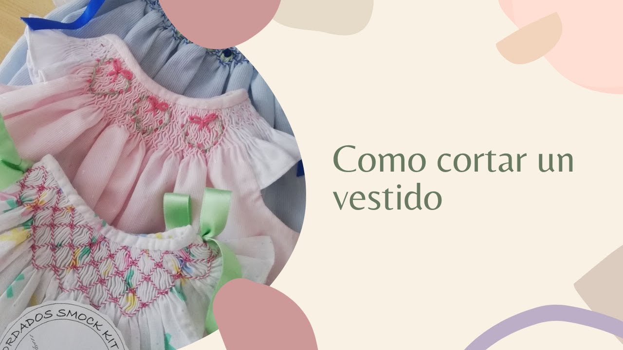 Como cortar un vestido