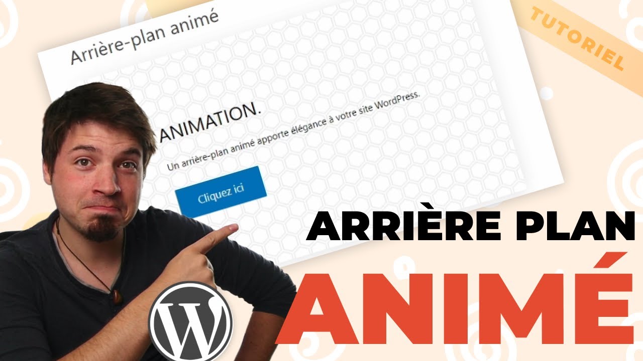 Créons un arrière-plan ANIMÉ sans plugin sur WORDPRESS !