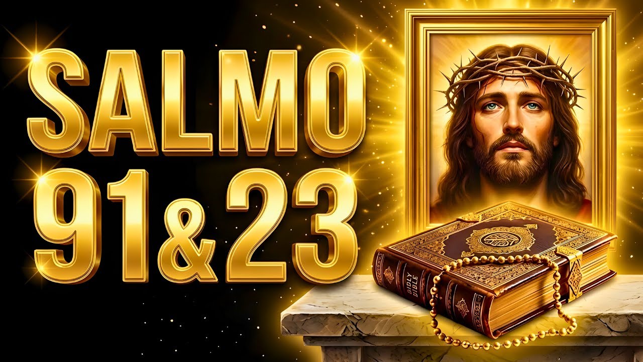 ORACIÓN del DÍA 4 de FEBRERO 🌅 SALMO 91 y SALMO 23 - Las dos ORACIONES MÁS PODEROSAS de la BIBLIA