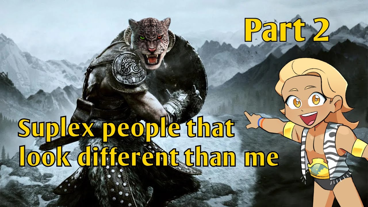 [Skyrim] This Khajiit cracks Mudcrabs