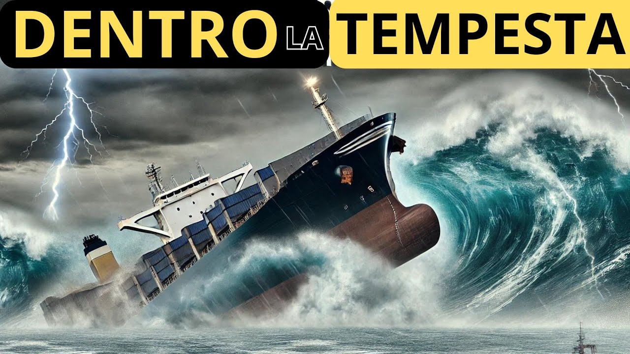 Navi Giganti in Tempesta: Coraggio dei Marinai e Forza della Natura nei Mari Tempestosi del Nord