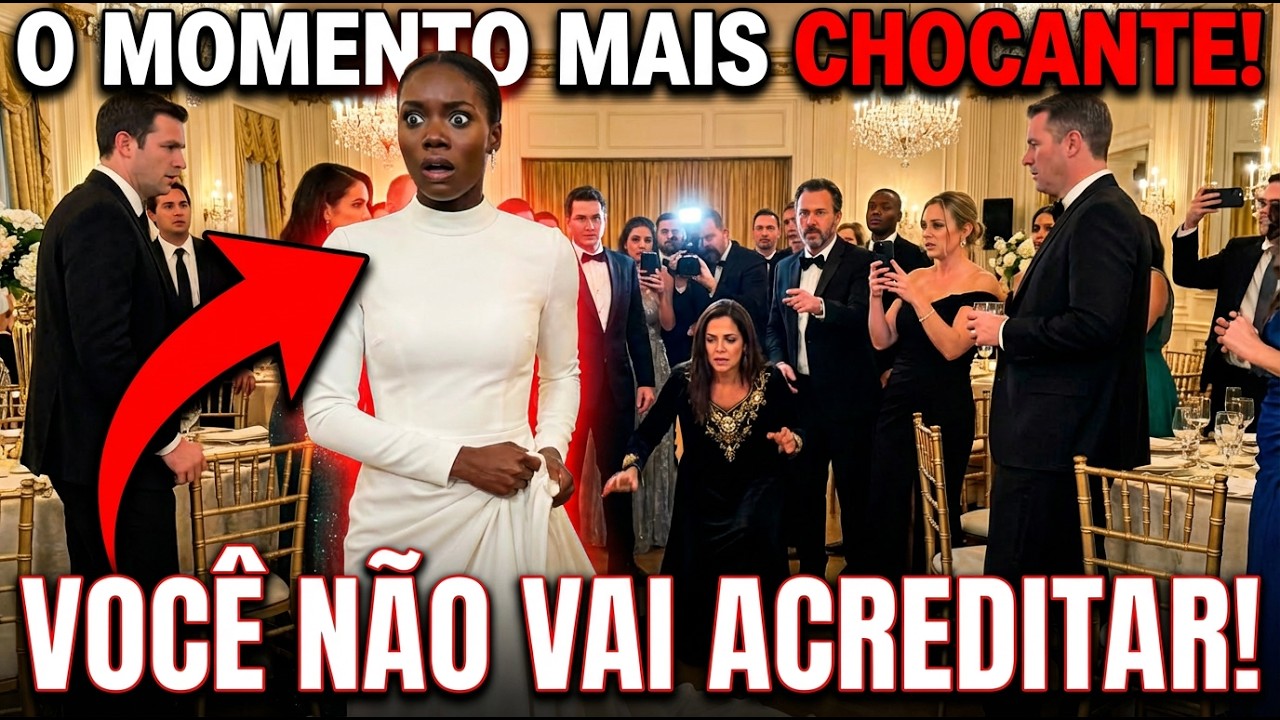 Os filhos renegam a mãe no casamento... mas a noiva negra descobre a verdade e rompe o noivado