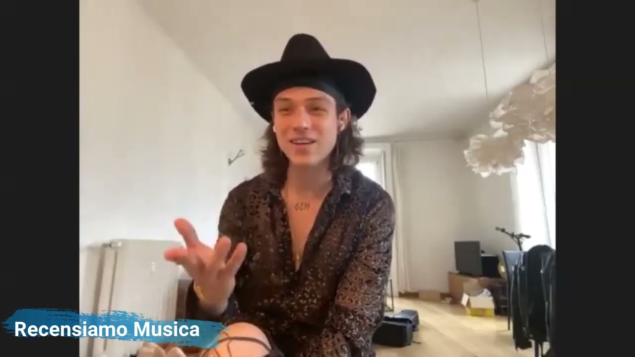 Irama a Sanremo 2021 con La genesi del tuo colore - INTERVISTA