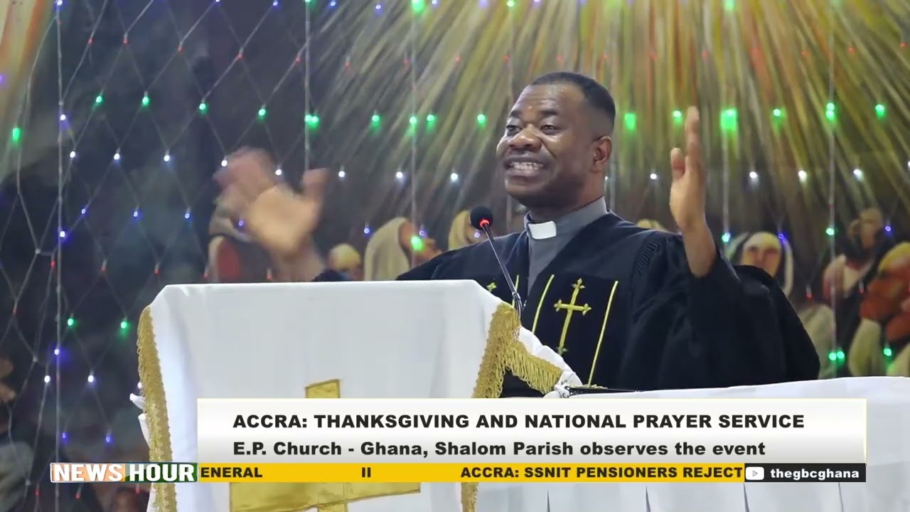 E.P. CHURCH GHANA SHALOM PARISH HOLDS NEW YEAR  NATIONAL PRAYER SERVICE. REPORT BY BENJAMIN ANYETEI 