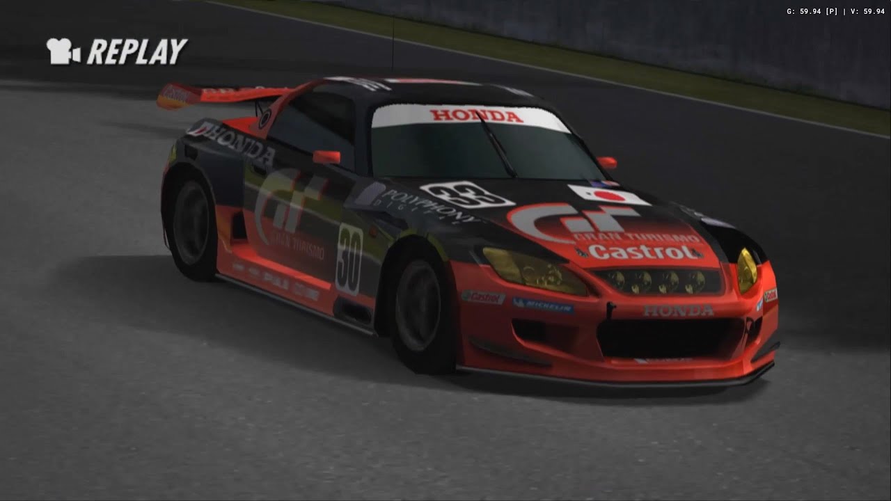 Gran Turismo 4 is Still Awesome - Honda S2000 LM Race Car - Midfield Raceway - PCSX2 4K