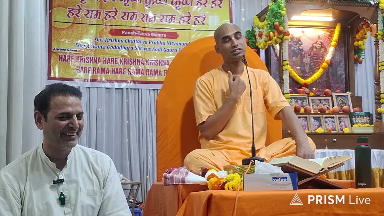 Srimad Bhagwatam Class (Hindi) - by HG Gaurang Darshan Prabhuji