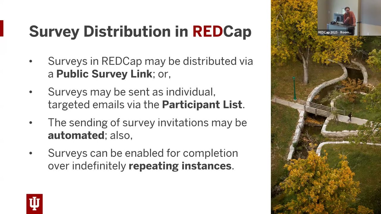 Surveys in IU REDCap - Alexander Valenzuela