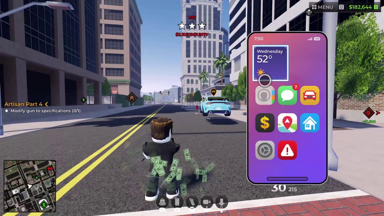Trying Get the Highest Bounty  in Roblox Wanted