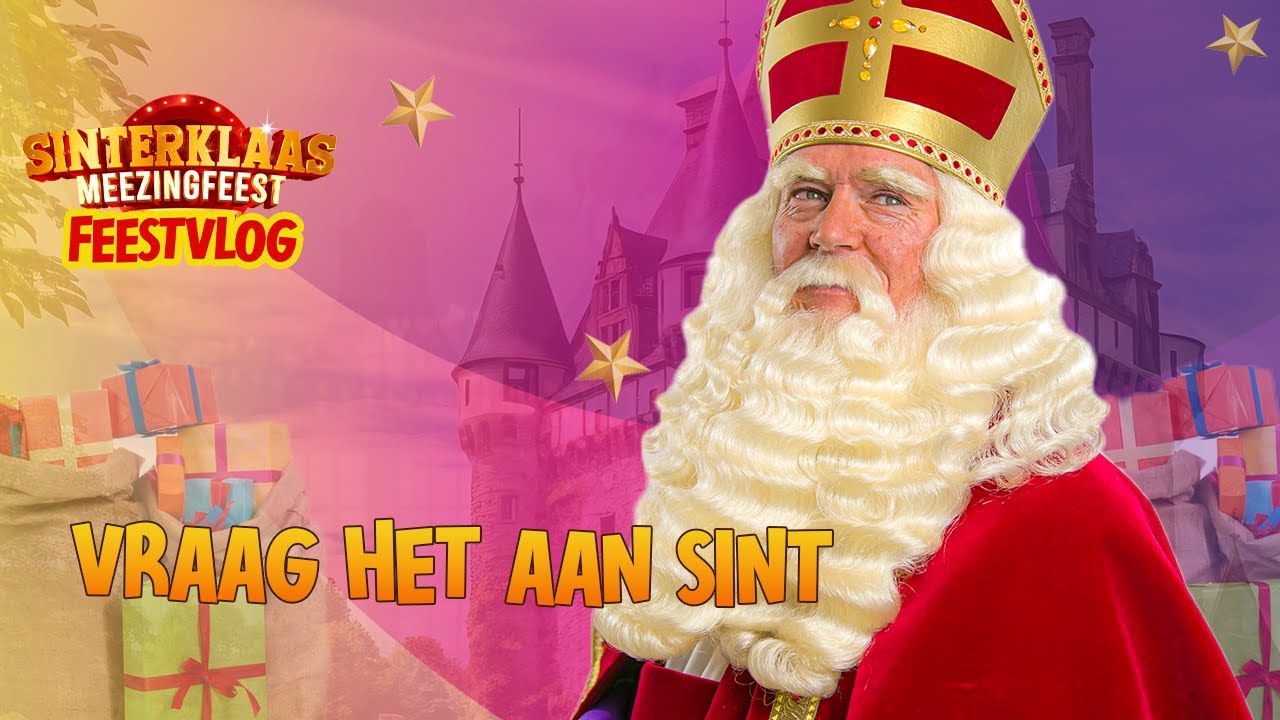 Sinterklaas Meezingfeest Feestvlog – Vraag het aan Sint  #5