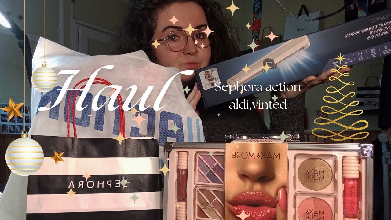 Big haul || Sephora,action, Aldi & vinted ✨🎁🎄#haul #action #sephora 