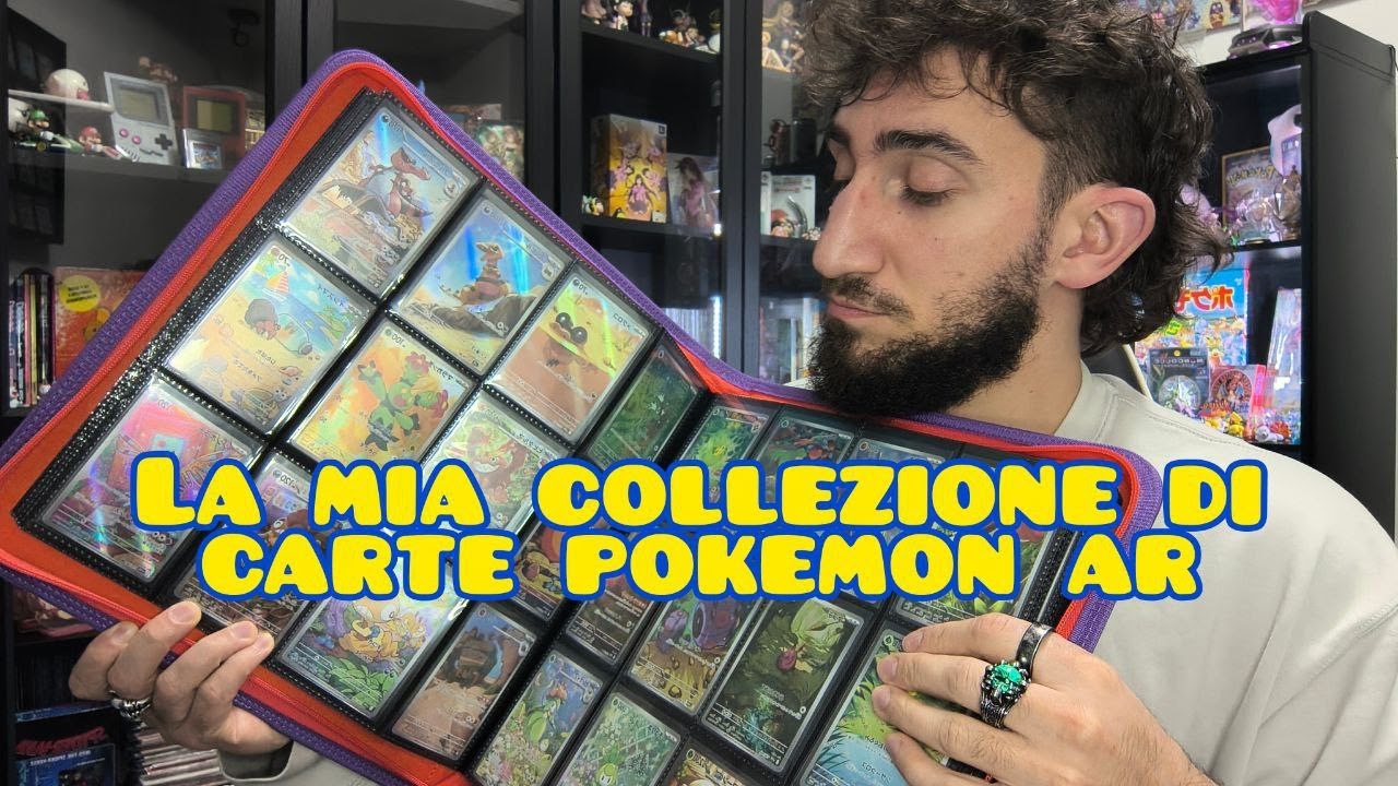 La mia collezione di carte Pokemon AR, rilassati mentre la riordino e commento le illustrazioni.