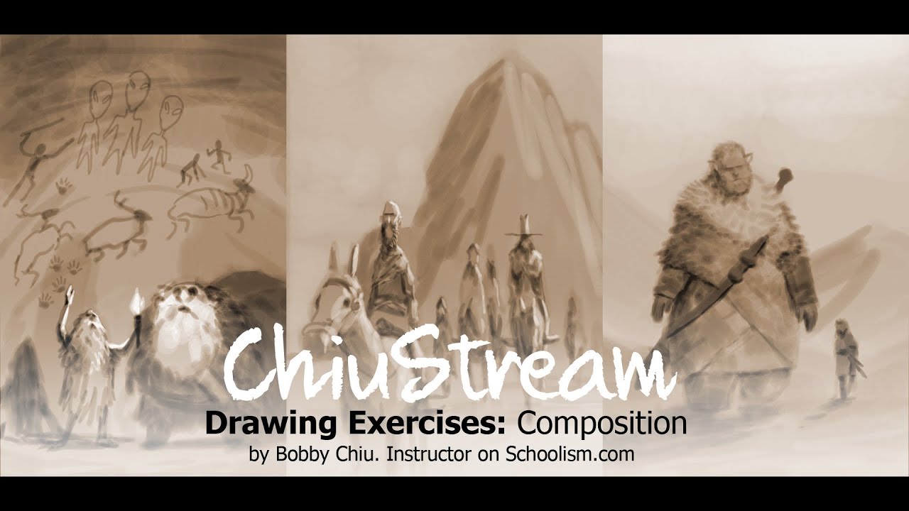 Painting Exercise with Compositions