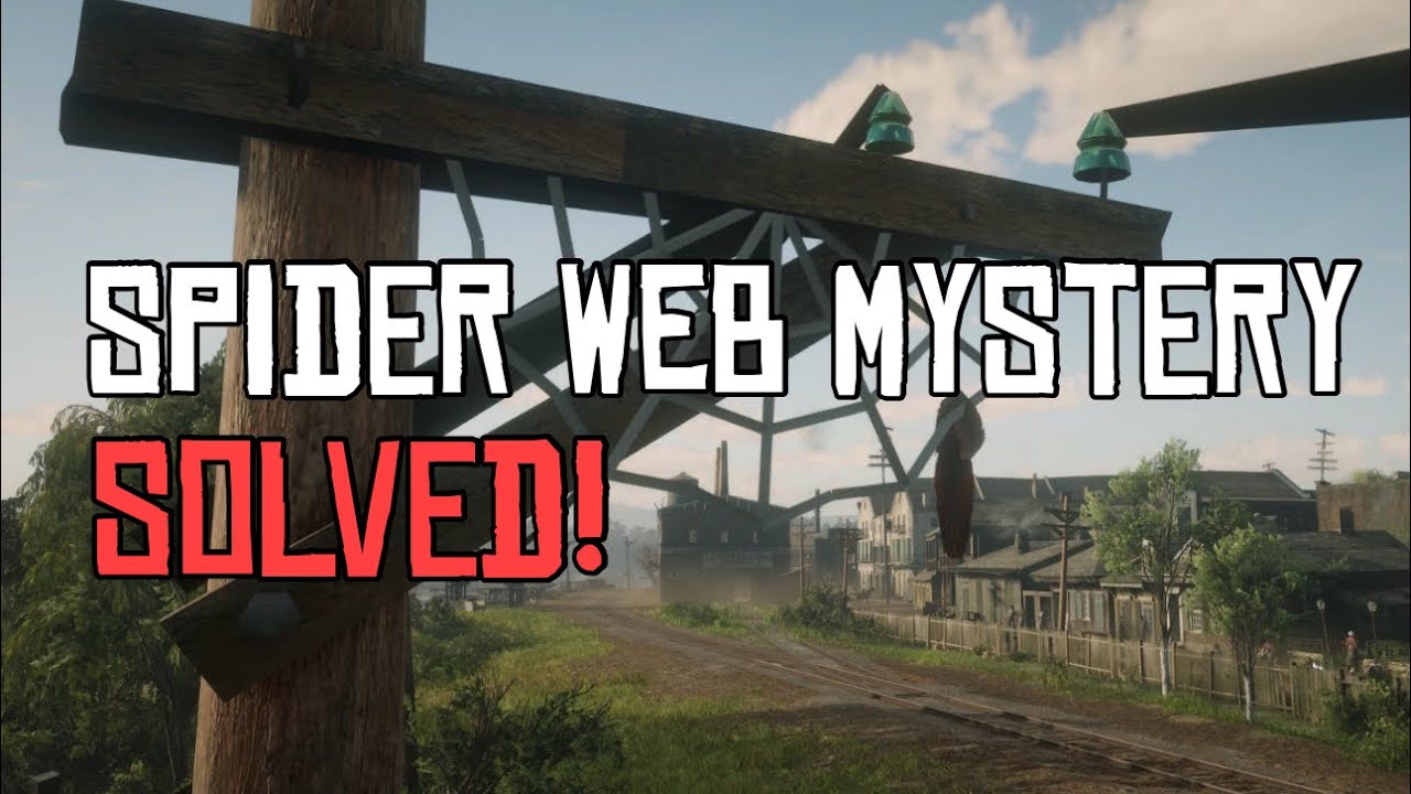 Spider Web Mystery SOLVED! Red Dead Redemption 2