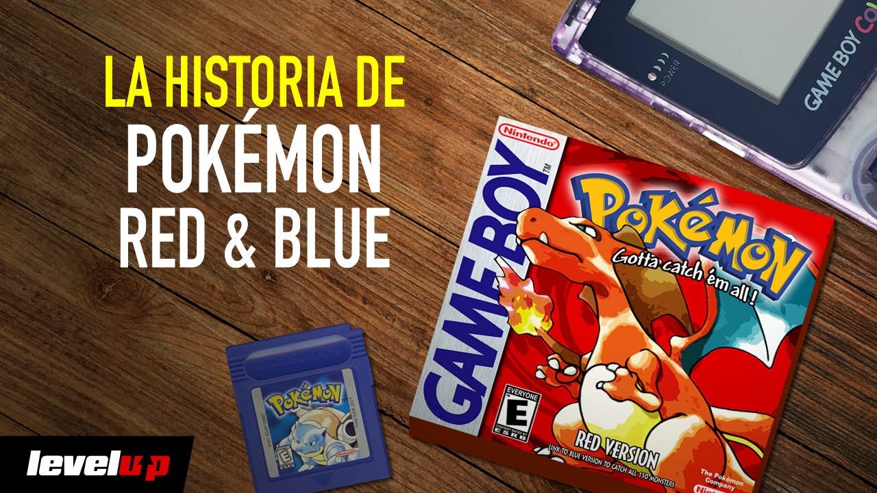 La historia detrás de Pokémon rojo y Pokémon azul