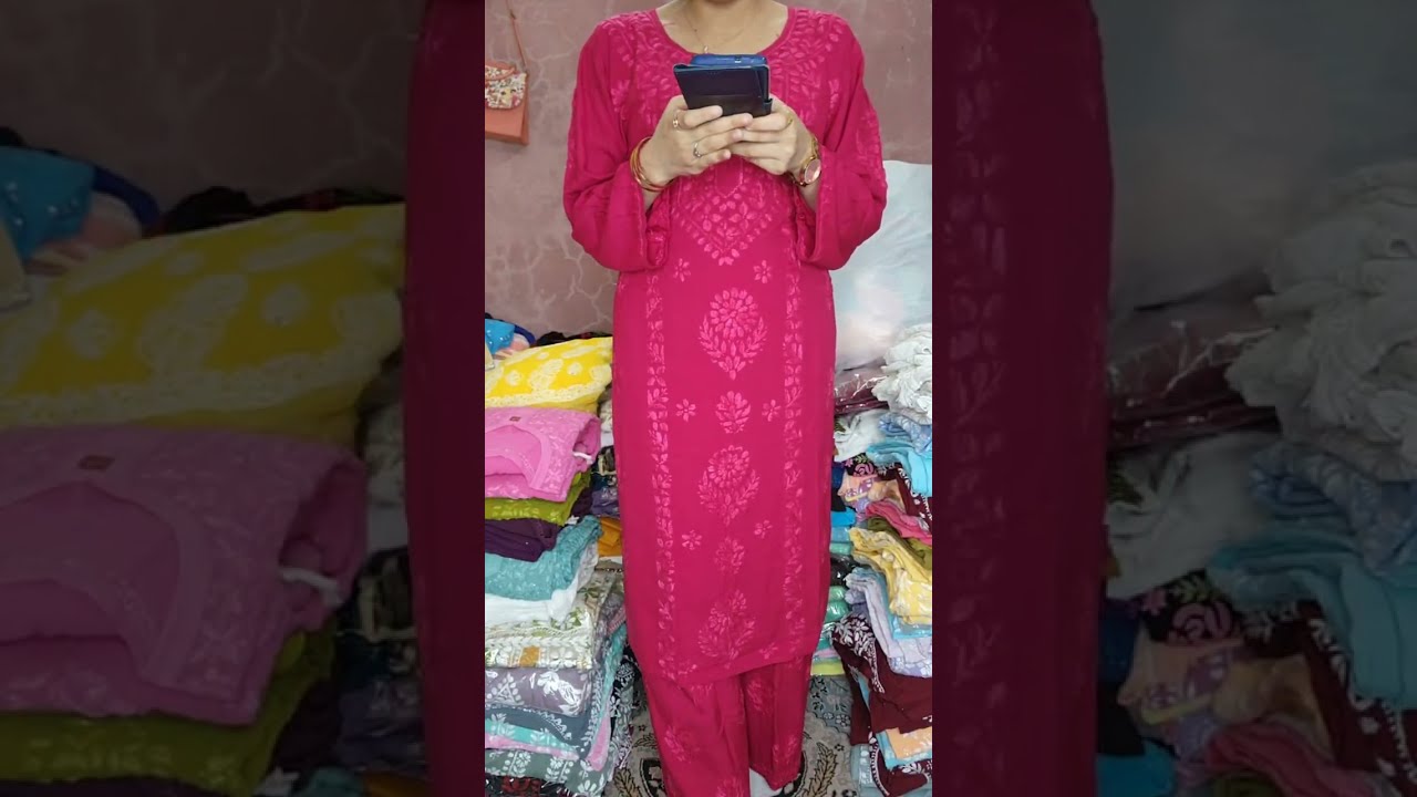 Chikankari fashion is live