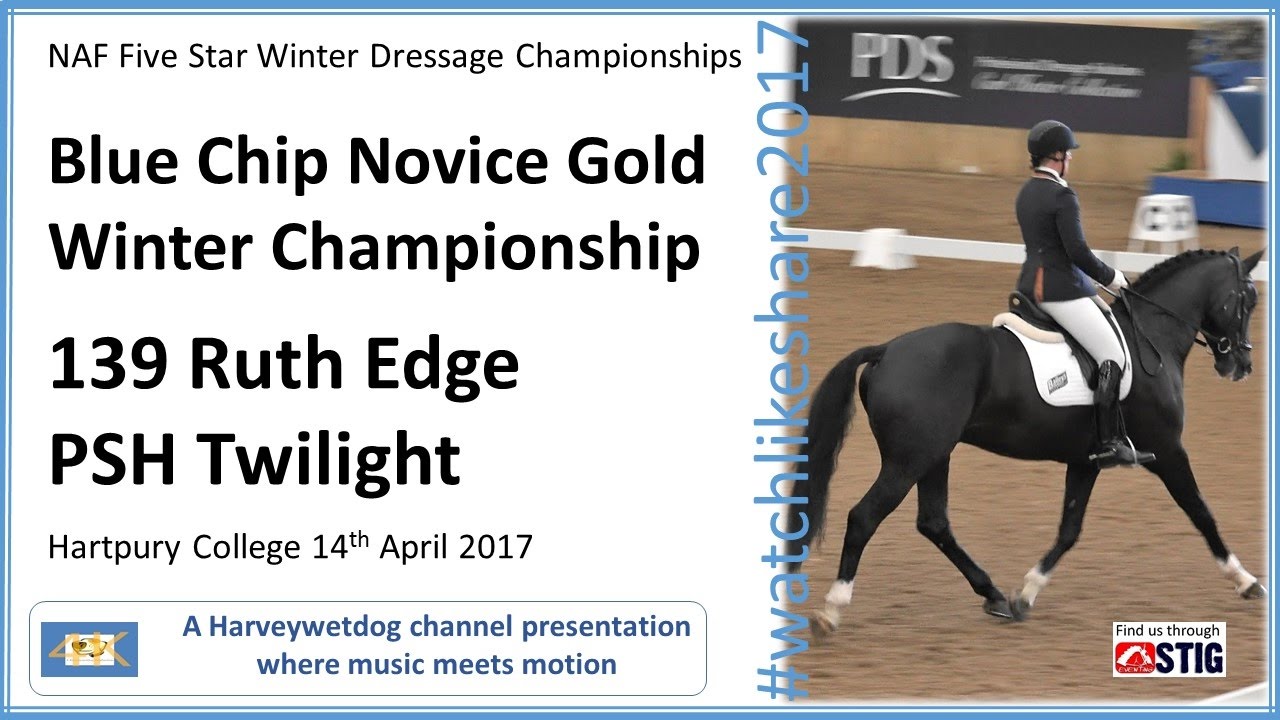 Ruth Edge and PSH Twilight Novice: NAF FIVE STAR WINTER DRESSAGE CHAMPIONSHIPS 2017