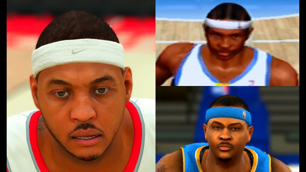 Carmelo Anthony Ratings, Stats and Gameplay Evolution (NBA 2K4 - NBA 2K20)