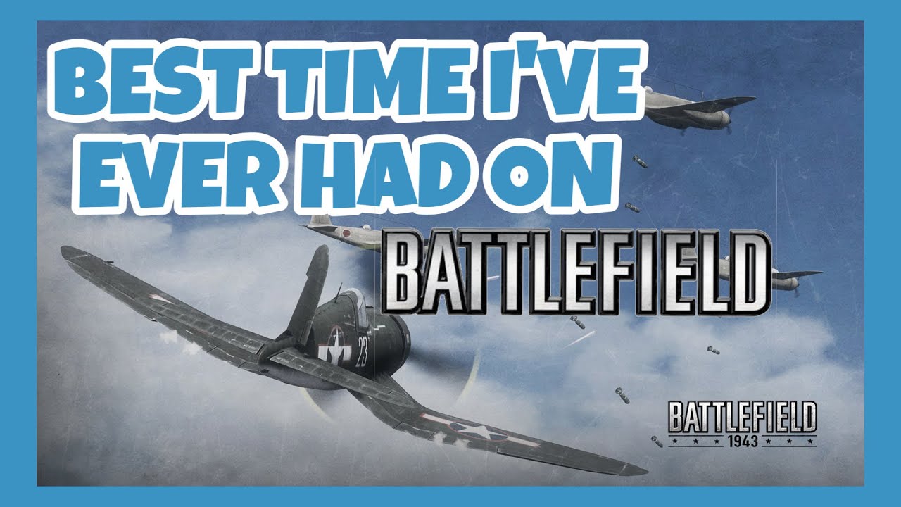 The MOST FUN IVE EVER HAD ON Battlefield 1943 - Battlefield 1943 Gameplay in 2021