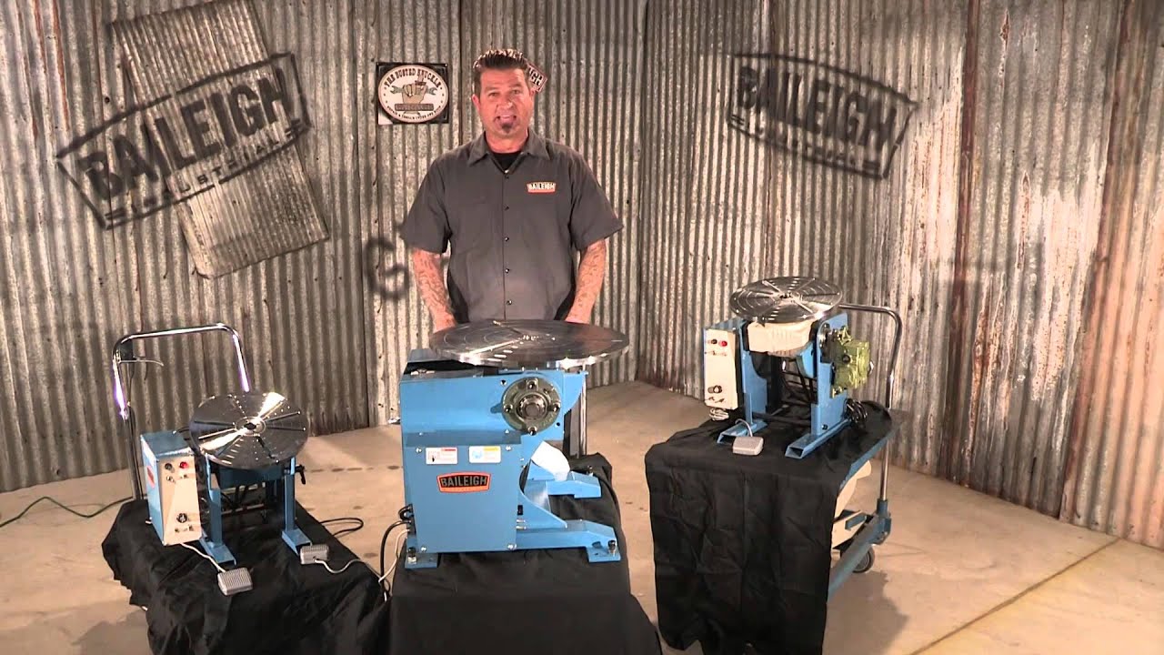 Baileigh Industrial Welding Positioners Turntables Weld Positioning Positioner Welder