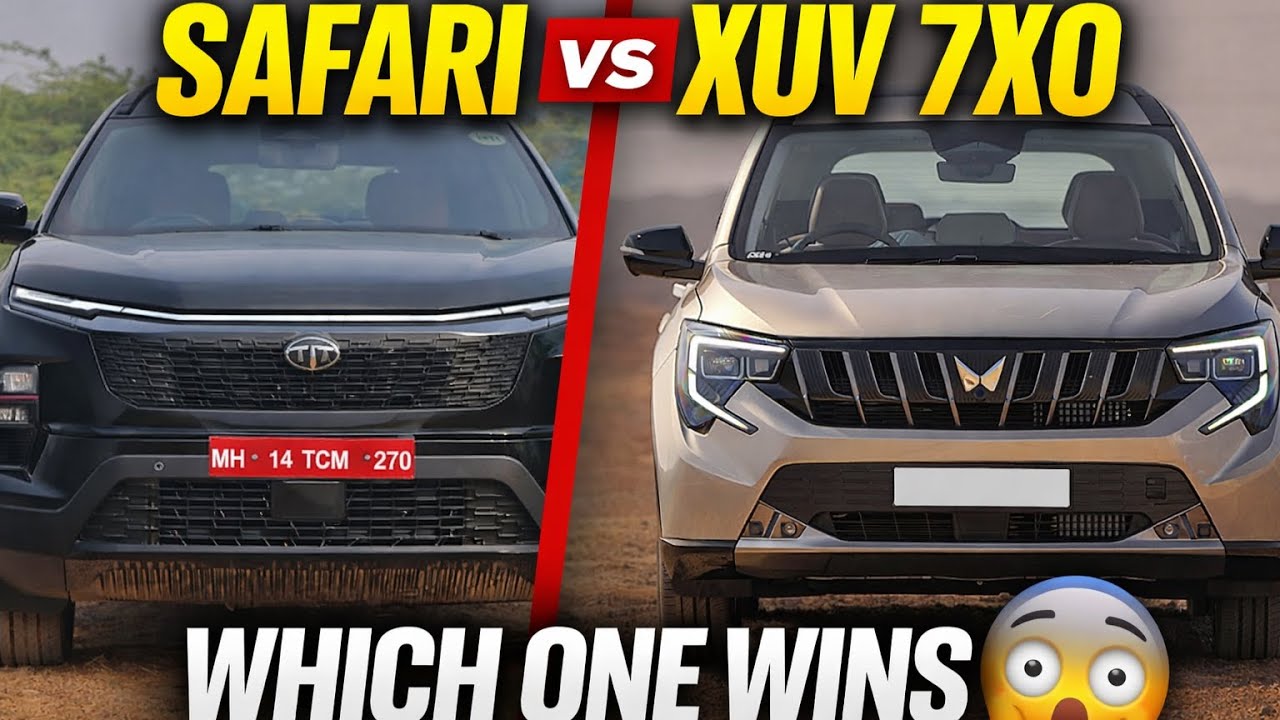Tata Safari против XUV 7XO 🔥 Какой 7-местный внедорожник ЛУЧШИЙ в 2026 году?