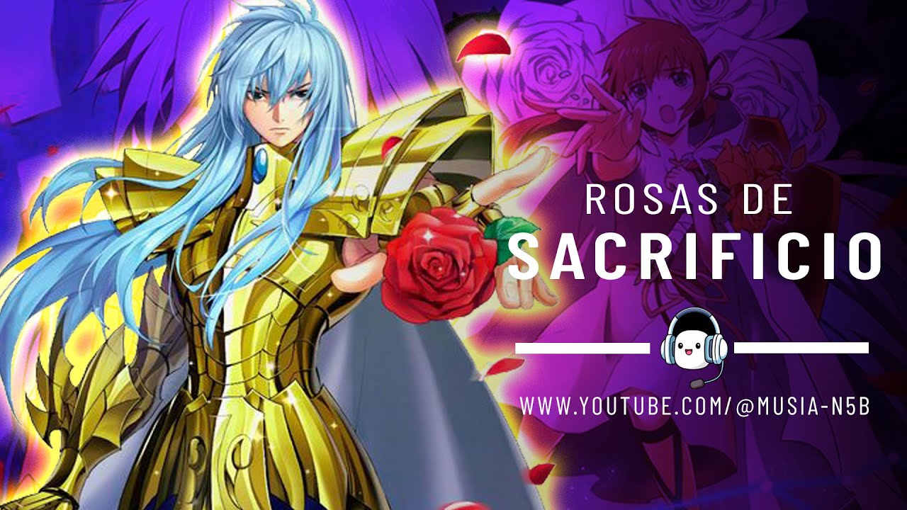 Rosas de Sacrificio - Albafica de Piscis | 🎵Canción Épica 🎵 Creada por IA