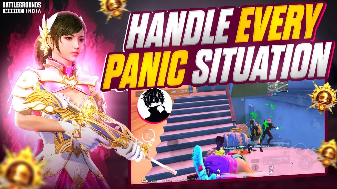 Don&rsquo;t Panic in 1v4 Situations ?? 🔥 Intense Solo vs Squad Rank Push Lobby | BGMI