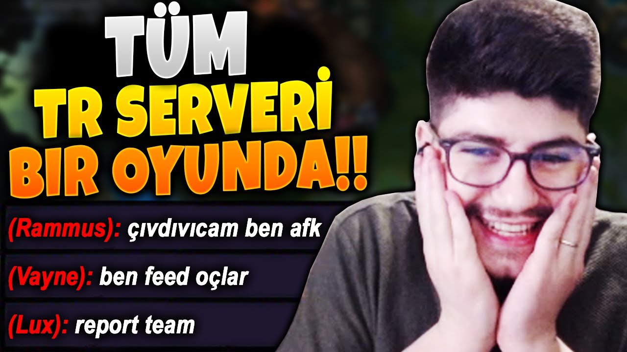 TÜM TR SERVERİ BİR OYUNDA !! | BİLEREK BESLEYEN + AFK + FLAMER NE ARARSAN VAR !! | Apophis