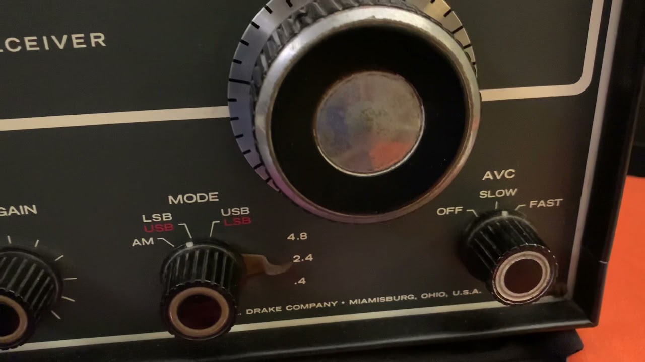 DRAKE 2-C RECEIVER AND                       2-CQ Q MULTIPLIER