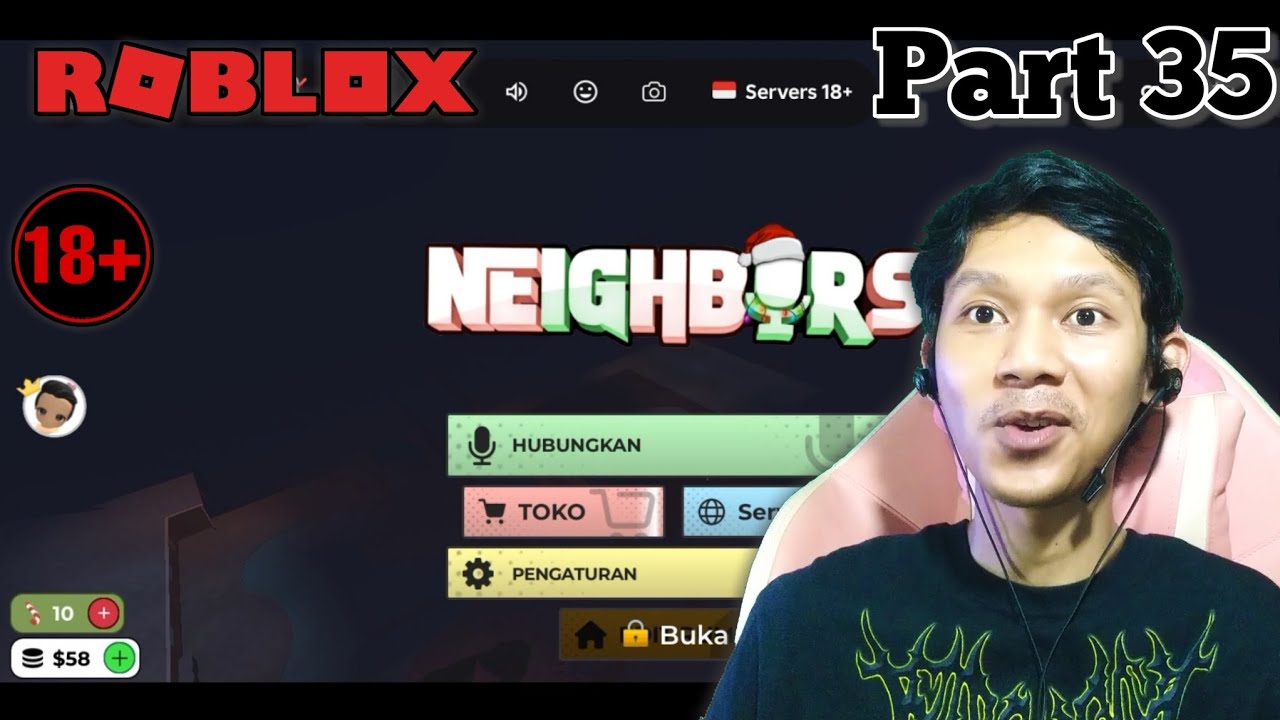 BUAT KALIAN YG PEMALU & MAU DAPET TEMAN DI ROBLOX 🙂 - Roblox part 35 (GAMES)