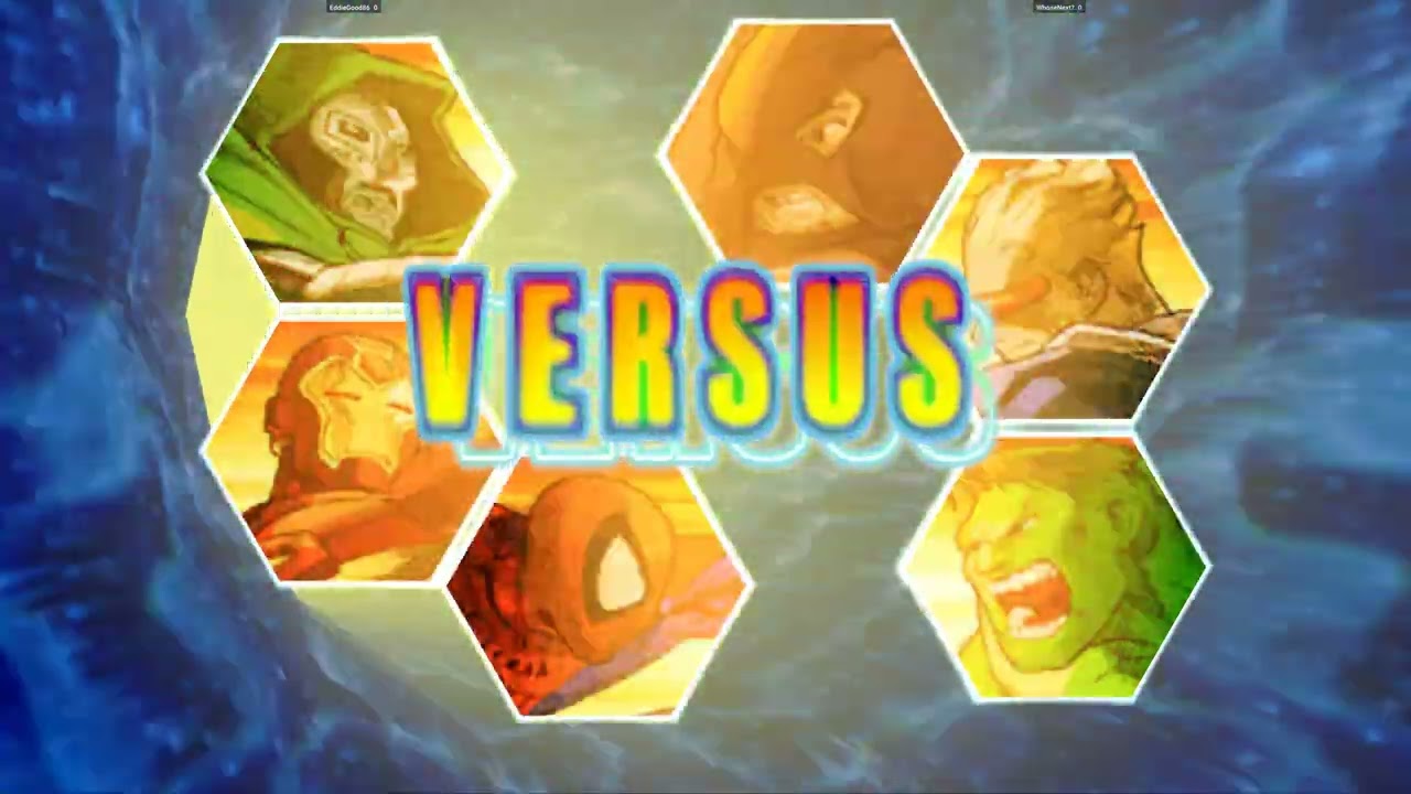 Marvel Vs Capcom 2 FT5 EddieGood86 (Spider-Man/Ironman/Doom) vs WhoseNext (Hulk/Juggernaut/CapCom)