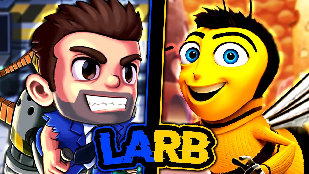 Bee Movie vs Jetpack Joyride | Lame-Ass Rap Battles