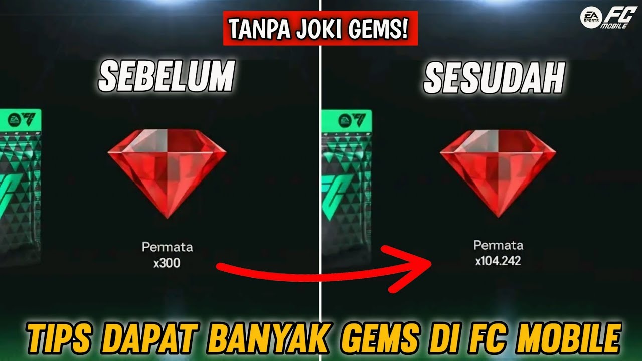 CARA MENDAPATKAN GEMS BANYAK DI FC MOBILE SECARA GRATIS! TANPA VPN & JOKI GEMS!