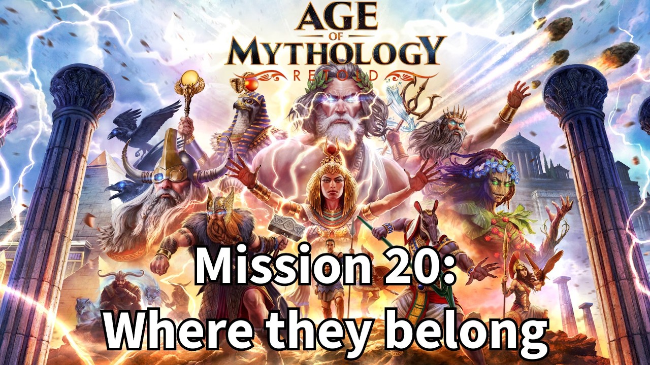 Age of Mythology Retold | Mission 20: Where they belong | Hard Difficulty Playthrough