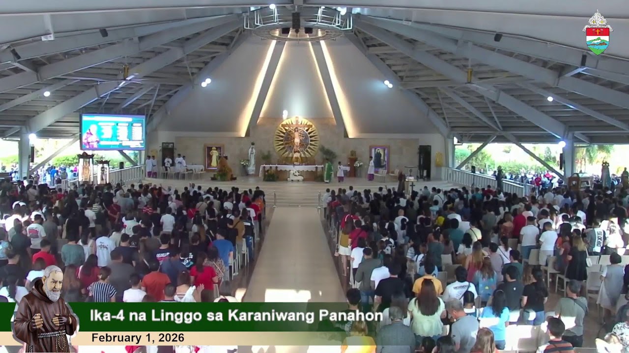 Feb 1, 2026 | 4 p.m.- Ika-4 na Linggo sa Karaniwang Panahon