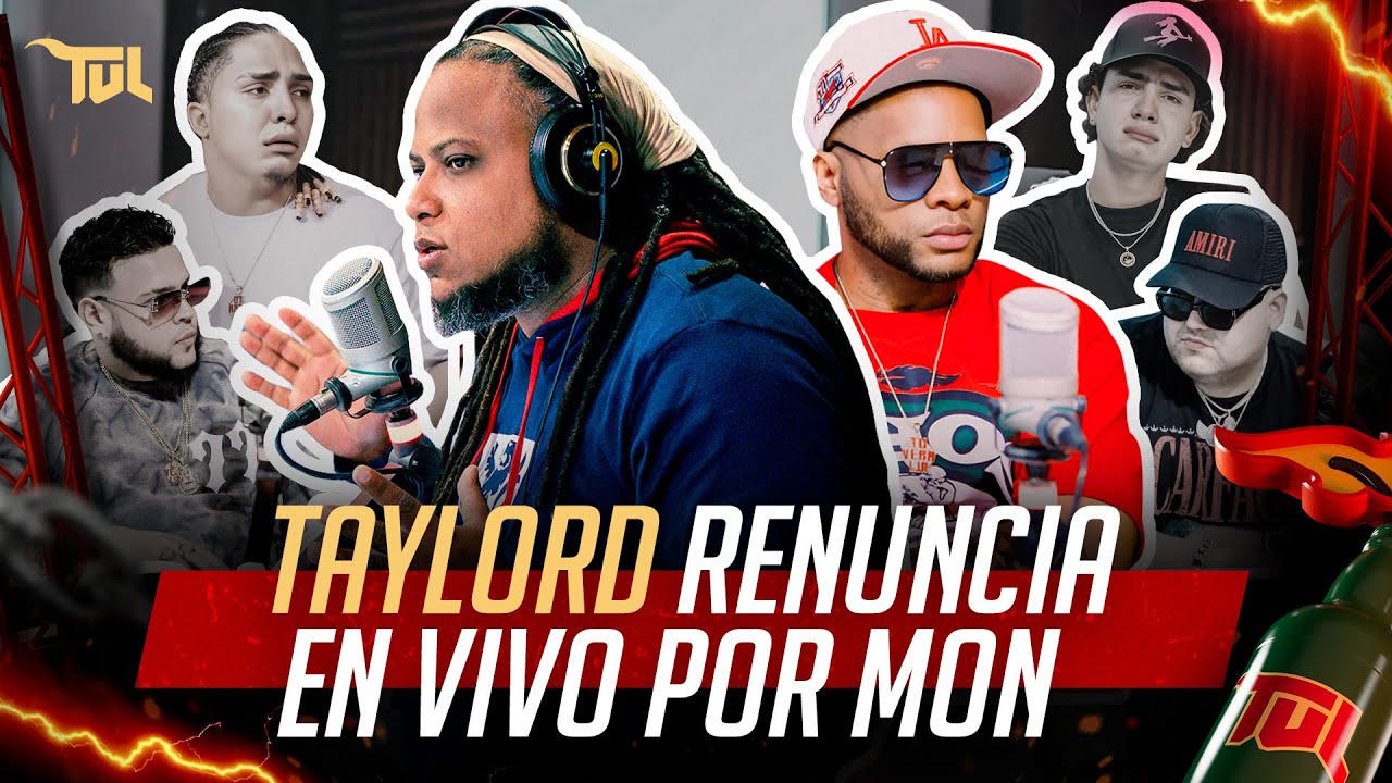 ALEX TAYLORD RENUNCIA EN VIVO POR MON TOLENTINO (TU VERA LIO PODCAST)
