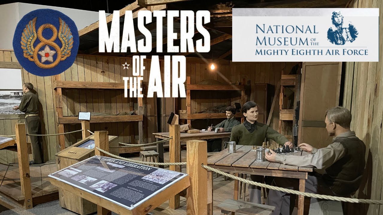 Walk through The Mighty 8th Air Force Museum, 