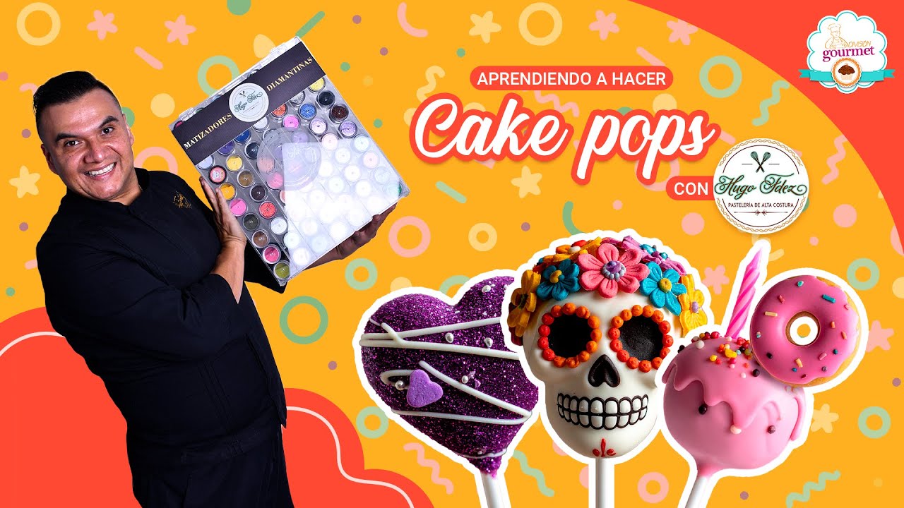 Cake Pops | En vivo con el chef Hugo Fernández 🎂 Aprende a decorarlos como un profesional