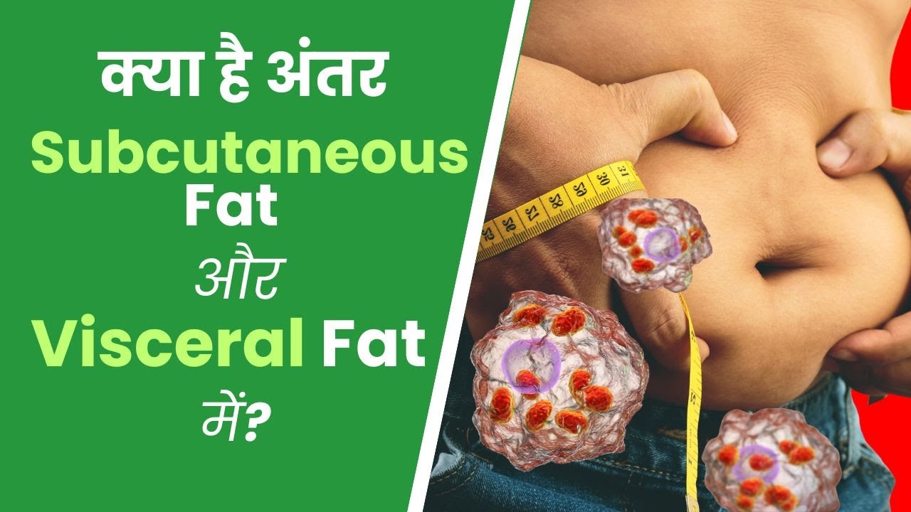 Difference Between Subcutaneous Fat & Visceral Fat I Mugdha Pradhan I OnlyMyHealth