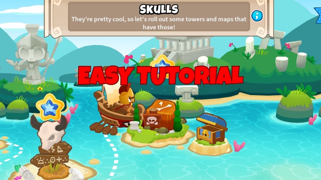 BTD6 Odyssey |  Easy Tutorial | Skulls